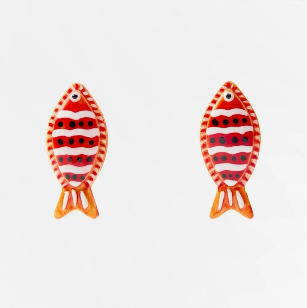 Zara Fish Earrings